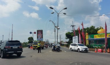 H-2 Lebaran, Simpang Mengkreng Masih Terlihat Lengang