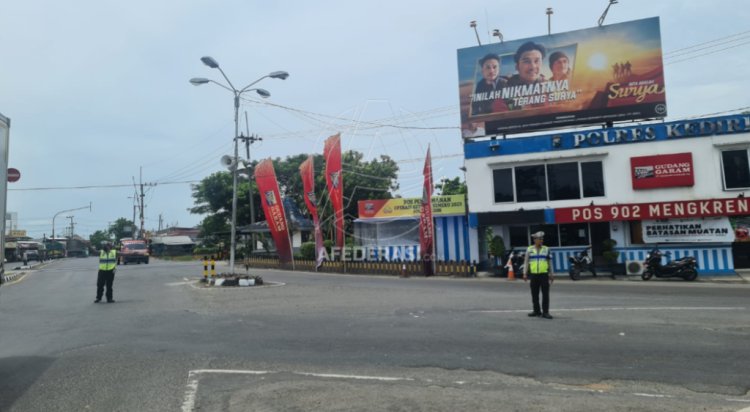 Polres Kediri Lakukan Persiapan Jelang Operasi Ketupat 2023