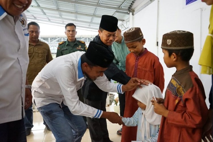 Tidak Hanya Mengejar Berita, PWI Asahan Gelar Bakti Sosial