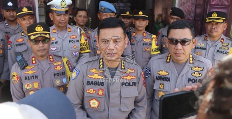 Pamatwil Polda Jatim Tinjau Pos Pelayanan di Trenggalek