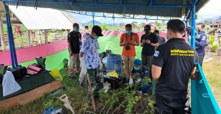 Penuhi Autopsi, Polisi Bongkar Makam Bayi di Bandung