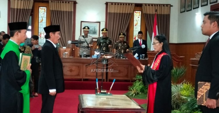 DPRD Tulungagung Gelar Pelantikan PAW Wakil Ketua dan Anggota