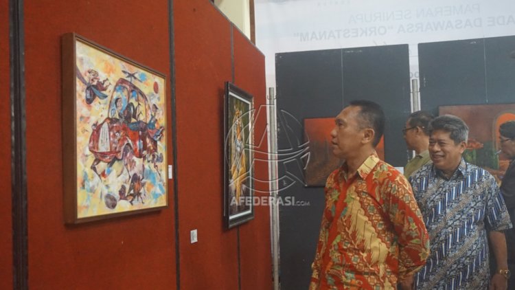 Wadahi Pelukis Tulungagung Pamerkan Karya, Tandai 10 Tahun Eksistensi