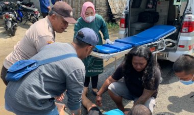 Tak Kuasai Laju Kendaraan, warga Desa Sumberjo Kulon Meninggal di Jalan Umum Tunggangri
