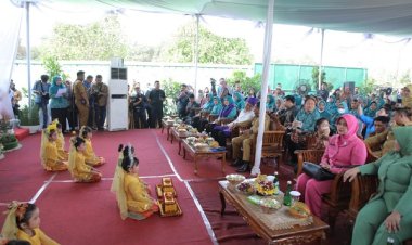 Ketua Umum  TP PKK Kunjungi Rumah Pangan Beragam Sumut