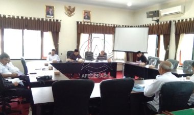 DPRD Trenggalek Monitoring dan Evaluasi Pelaksanaan APBD TA 2023