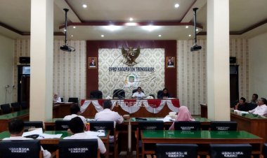Bapemperda DPRD Trenggalek Bahas Evaluasi Penyusunan Raperda Tribulan 1 dan Kesiapan Pembahasan Tribulan 2 TA 2023