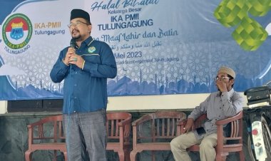 Halal Bihalal IKA PMII, Silahkan Alumni Warnai Politik 2024