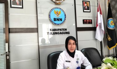 Rose ASN  Perempuan Pertama Kali Jabat Kepala BNNK Tulungagung, Simak Strategi Pemberantasan Narkoba