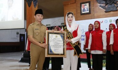 Novita Hardini Dikukuhkan Jadi Ketua Kelompok Wanita Tani 'Sarinah' Kabupaten Trenggalek