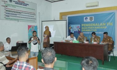 Pelatihan TIK Khusus Penyandang Disabilitas Asahan