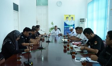 Pemkab Asahan dan KPU Bahas Kirab Pemilu