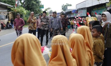 Dampingi Tim Penilai Lomba Pelaksana Gotong Royong, Ini Harapan Wabup Syah