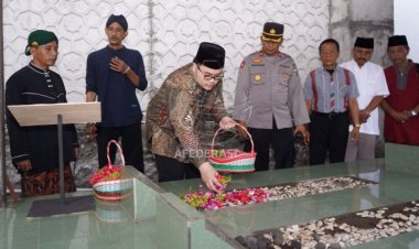 Peringatan Hari Jadi, Bupati Kediri Ziarah Makam Leluhur Kediri