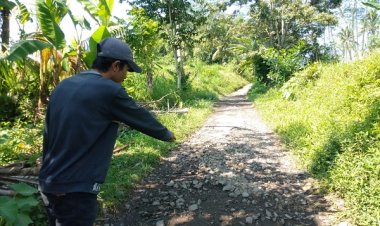 Anggaran Desa Ratusan Juta, Perbaikan Jalan Rusak Belum Jadi Prioritas