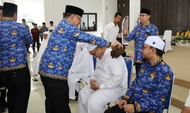 Sekda Asahan: 351 Jemaah Haji Semoga Jadi Haji Mabrur
