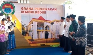 IKA PMII Kediri Launching Pembangunan Graha Pergerakan