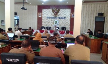 Komisi II DPRD Trenggalek Gelar Rapat Evaluasi Penggunaan Anggaran