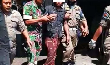 Aksi Brutal, Pria Bersarung Gresik Tikam 3 Orang hingga Masuk Rumah Sakit