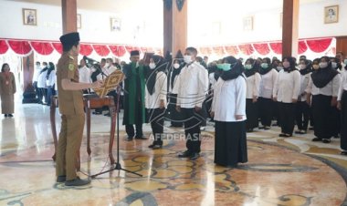 Wabup Trenggalek Lantik 390 PPPK Kesehatan