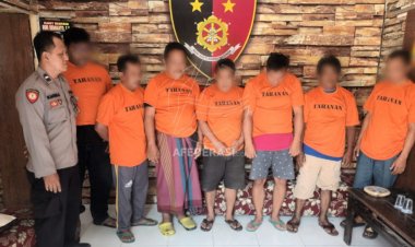 7 Pelaku Judi Dadu Online di Ngadiluwih Diringkus Polisi