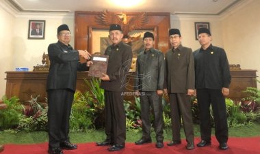 DPRD Tulungagung Gelar Paripurna Penyampaian Ranperda tentang Pertanggungjawaban Pelaksaan APBD TA 2022