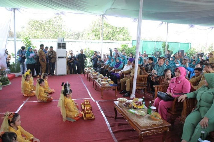 Ketua Umum  TP PKK Kunjungi Rumah Pangan Beragam Sumut