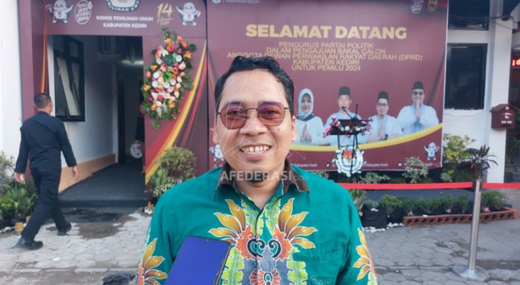 18 Berkas Partai Bacaleg Lolos,  KPU Kabupaten Kediri Mulai Lakukan Verifikasi