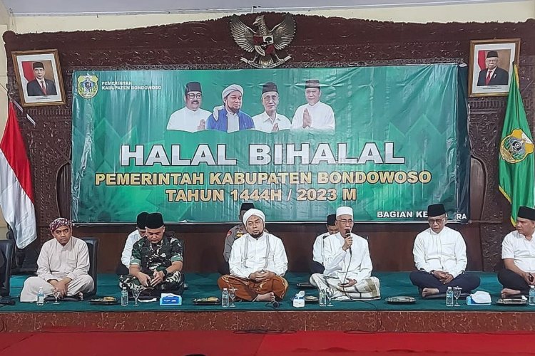 Pemkab Bondowoso Gelar Halal Bihalal, Bupati Salwa: Mari Rajut Ukhuwah Islamiyyah