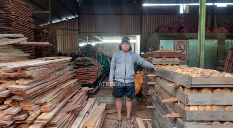 Keren! Produk Olahan Kayu Kediri Tembus Pasar Alibaba dan Jadi Eksportir Furniture Speedboat di USA