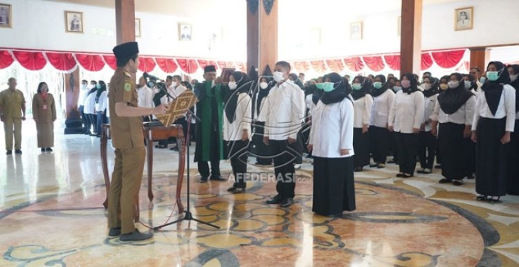 Wabup Trenggalek Lantik 390 PPPK Kesehatan