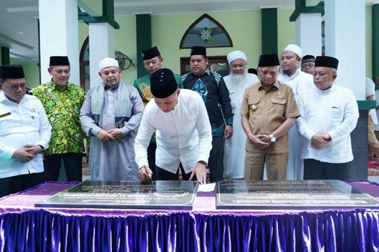 Wagub Sumatra Utara Resmikan Masjid Istiqomah Al Musannif Asahan
