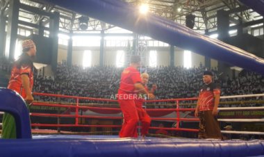 Kejuaraan Pencak Dor Profesional Indonesia di Gelar di Kediri Hari Ini
