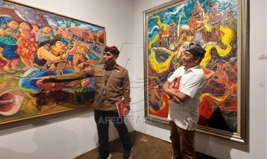 Tenaga Ahli KSP Apresiasi Pameran Seni ArtOs Nusantara Banyuwangi