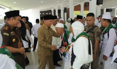 Jemaah Haji Asahan Tahap ke-II Dilepas Bupati