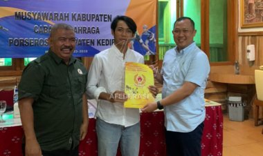 KONI Kabupaten Kediri Bentuk Cabor Baru Sepatu Roda