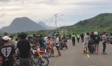 Enam Pelaku Balap Liar di JLS Tulungagung Ditetapkan Sebagai Tersangka