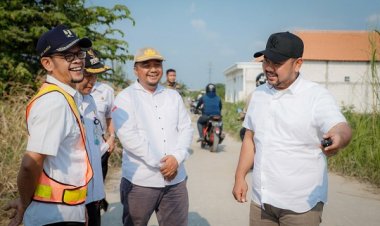 Pemkab Gresik Garap Ruas Jalan Penghubung Banjarsari - Prambangan