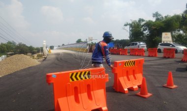 Baru Satu Jam Dibuka, Jembatan Ngujang 1 Kembali Ditutup