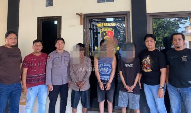 Polisi Kediri Bekuk Pencuri HP di Konser Padi, Belasan HP Diamankan Polisi