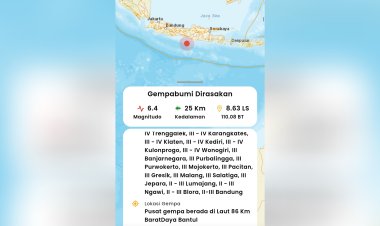 Waspada Gempa Bantul, BMKG Catat 5 Kali Gempa Susulan