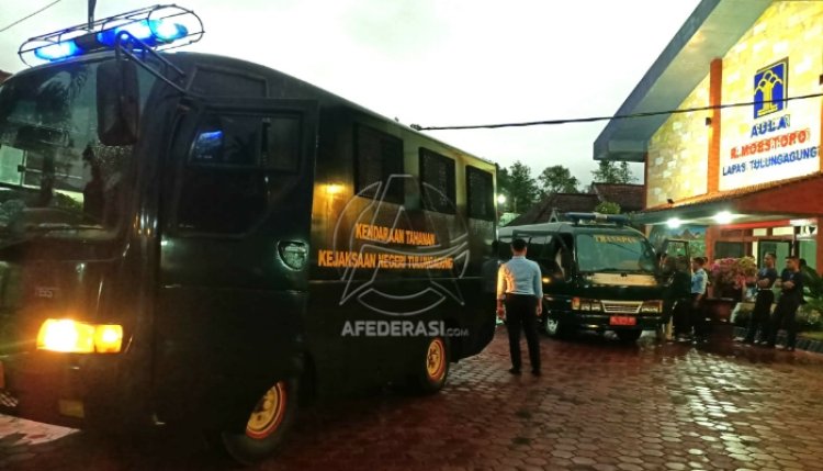 Kurangi Over Kapasitas, 22 WBP Lapas Kelas IIB Tulungagung Dilayar