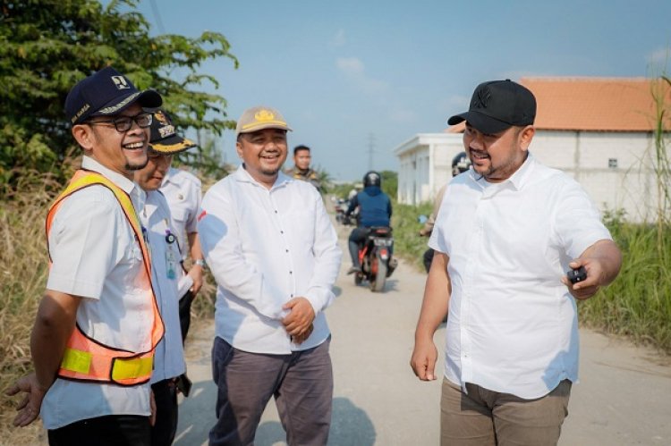 Pemkab Gresik Garap Ruas Jalan Penghubung Banjarsari - Prambangan
