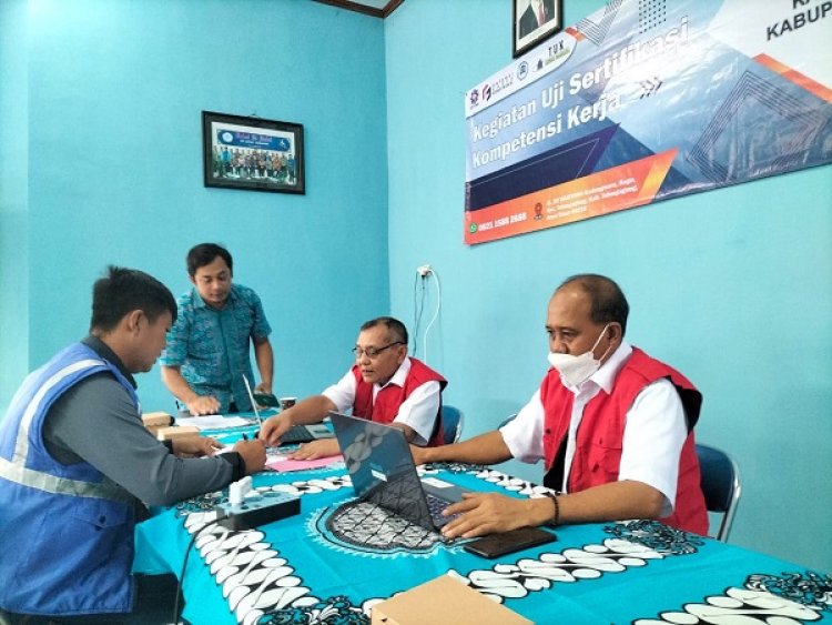 LSP-GKK Gelar Uji Sertifikasi  Kompetensi Kerja, Tingkatkan Kompetensi Profesional