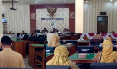 Komisi I DPRD Trenggalek Gelar Rapat Bersama Mitra OPD, Bahas LPJ APBD 2022