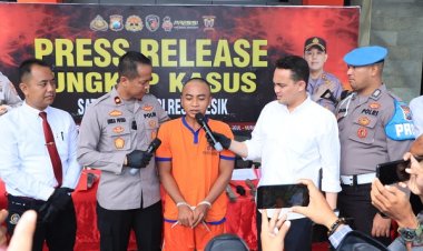 Miris, Tersangka Ayah Tiri Cabuli Anak Tirinya Diamankan di Kabupaten Flores Timur Usai Melarikan Diri