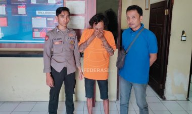 Mabuk dan Bikin Onar  Acungkan Sajam di Hajatan, Pria di Kediri  Dibekuk