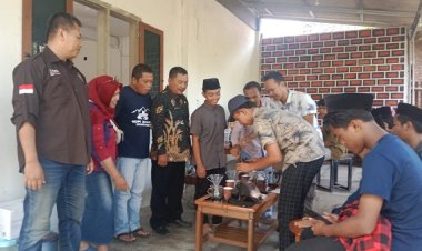 Strategi Tingkatkan Mutu Pemuda, Kelurahan Banjarsengon Gelar Pelatihan Barista