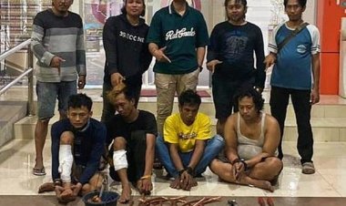 Komplotan Maling Spesialis Kabel PLN Terpaksa Ditembak