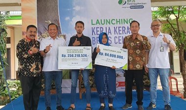 Desa Wedani Jadi Desa Percontohan Program KKBC BPJS Ketenagakerjaan